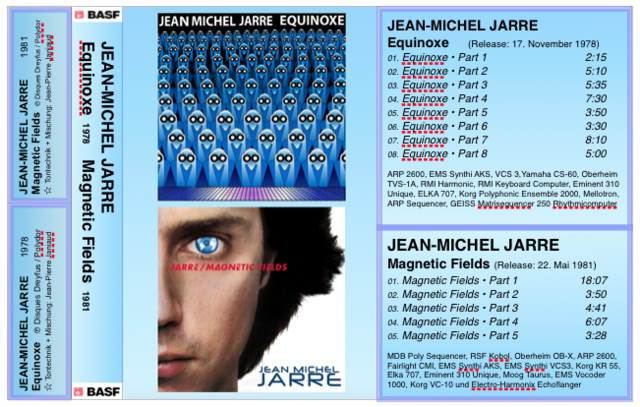 Jean-Michel Jarre: Equinoxe + Magnetic Fields