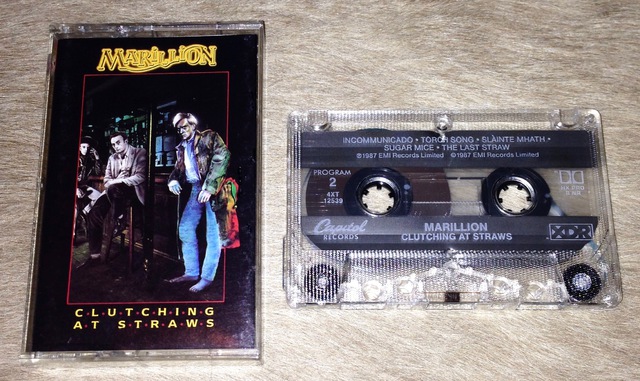 Marillion • Clutching At Straws (MC - Capitol - 1987)