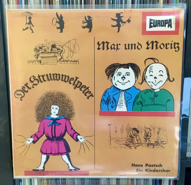 Max & Moritz / Zehn Kleine NEGERlein / Der Struwwelpeter (Europa E134 - 1966)