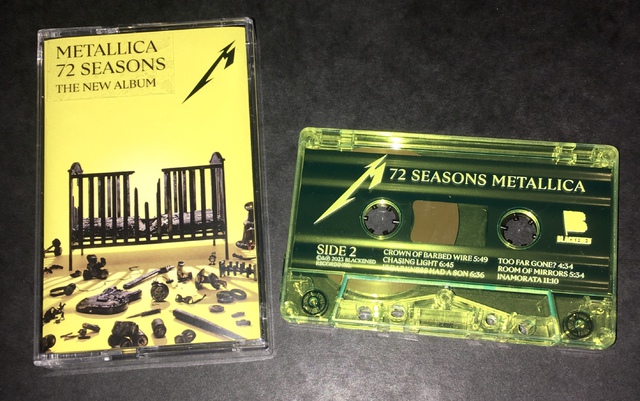 Metallica - 72 Seasons (Blackened, Europe, 2023)