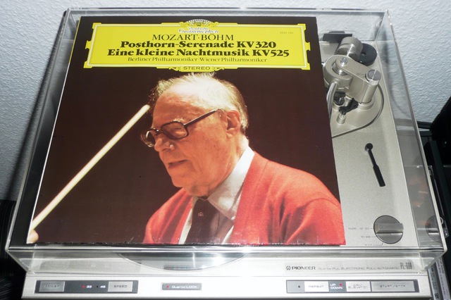 Mozart  Karl Bhm ? Berliner Philharmoniker  Wiener Philharmoniker ??  Posthorn-Serenade KV 320 / Eine Kleine Nachtmusik KV 525 (LP / 1977)