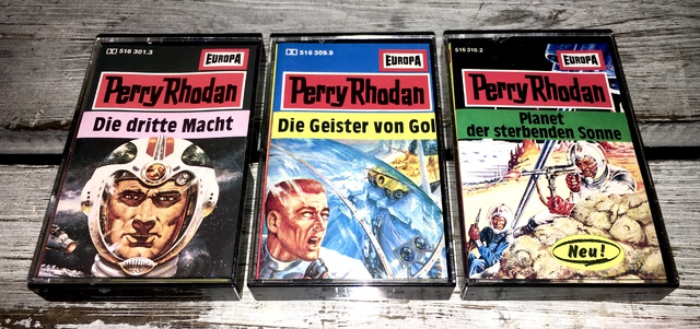 Perry Rhodan Folgen 2, 10 & 11 (Europa ? 1983, 1984)