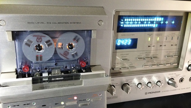 Pioneer CT-F1250 mit Pioneer Reel-to-Reel-Kassette