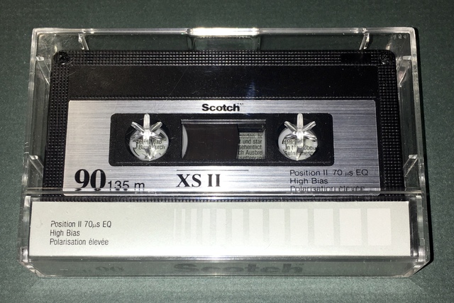 Scotch XS II 90 mit Denon HD7-Bandmaterial