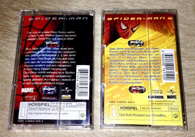 Spider-Man & Spider-Man 2 Hörspiel (2002/2004)