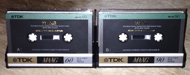 TDK MA-XG 90 und 60