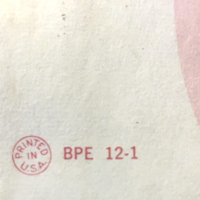 unbekannte LP-Innenhlle BPE 12-1 Printed in USA