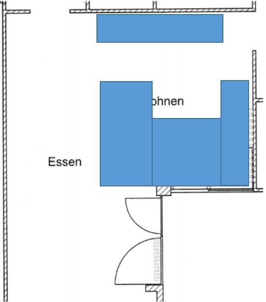 Grundriss Wohnzimmer 2