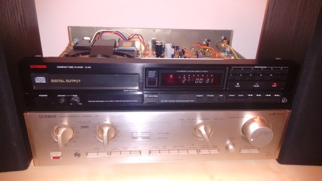 Luxman L-410 + D-112