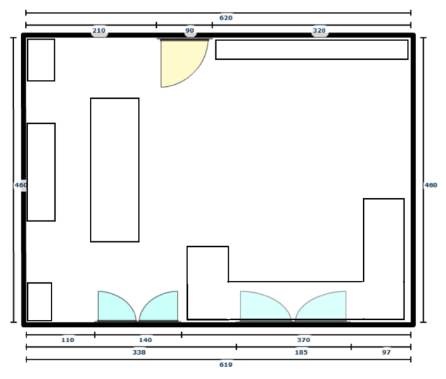 Grundriss Wohnzimmer