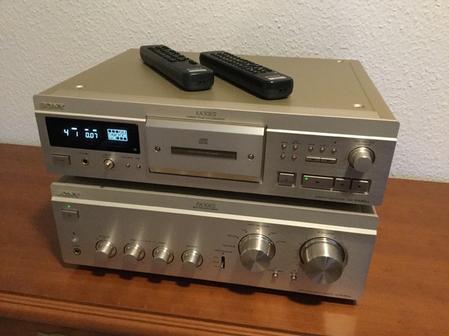 Sony TA-FA30ES+CDP-XA30ES