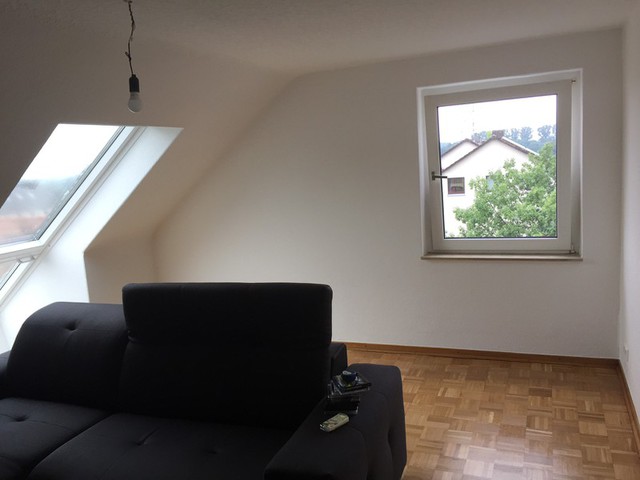 Ansicht Wohnzimmer Aus Allen 4 Ecken Inkl. Grundriss