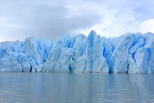 Grey Glacier Gletschereis Blau