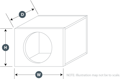 Sealed ENC Dimensions