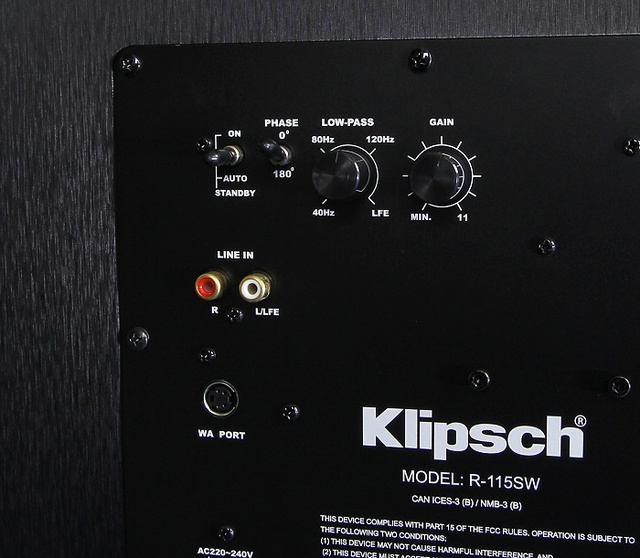 Klipsch Einstellungen