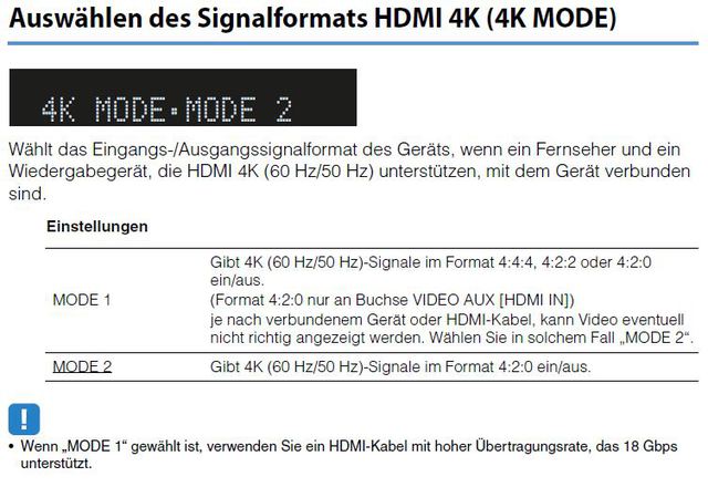 HDMI Mode