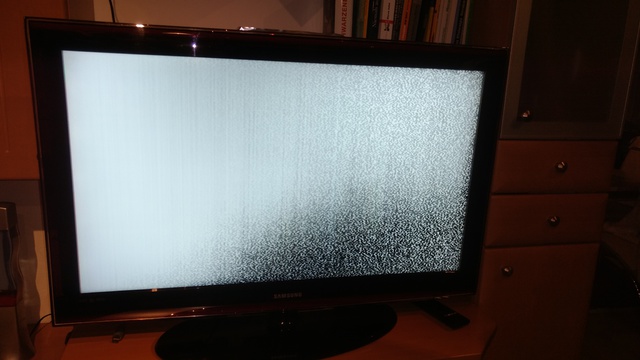 Samsung TV Bildstörung 2