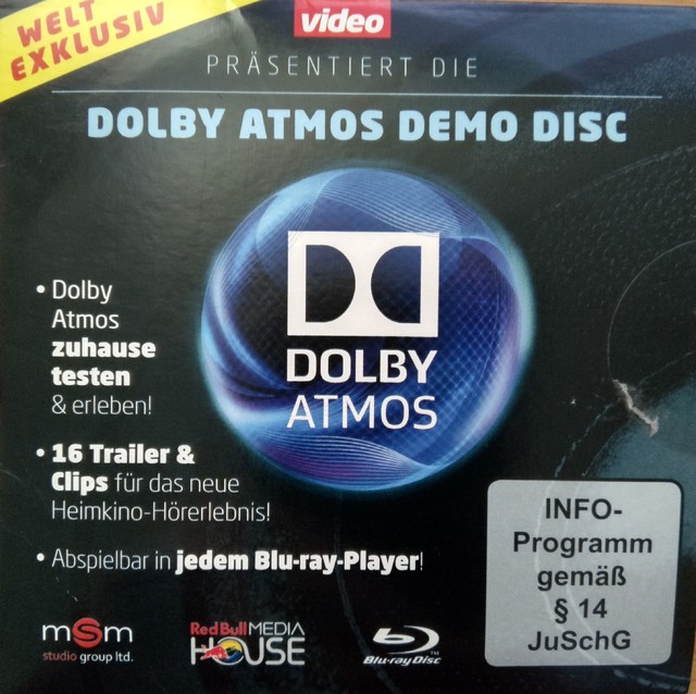 Dolby Atmos Demo Disk Der Zeitschrift Video