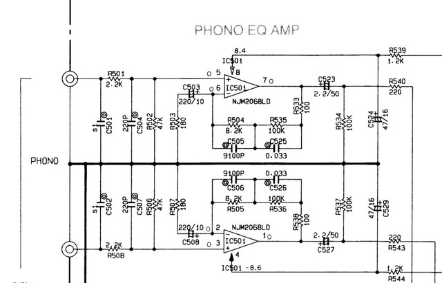 Yamaha Ax380 Phono In