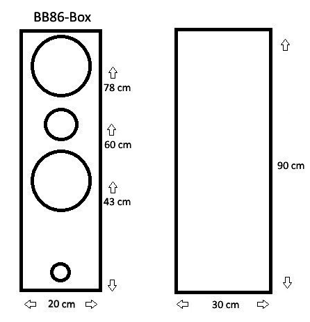 Gehäuse BB86 Box