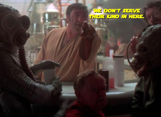 Star Wars Bartender Discrimination