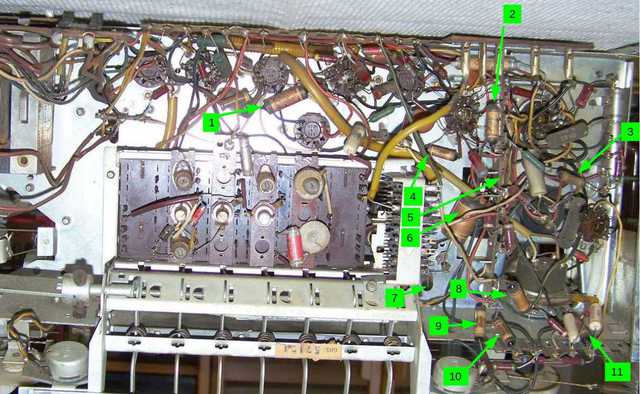 Kondensatoren Vorher