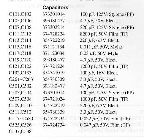 Caps 8820 Phono