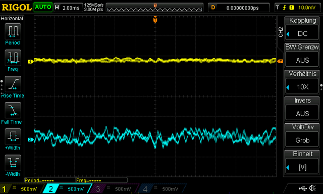 Signal Am Opamp Ausgang