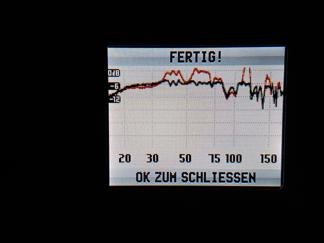 AM2.0 Einmessung Klipsch R 115 SW