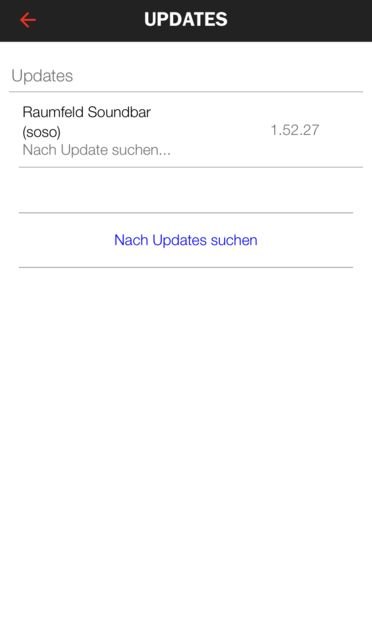 Update Suche