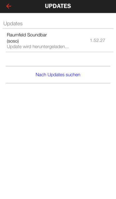 Update Suche