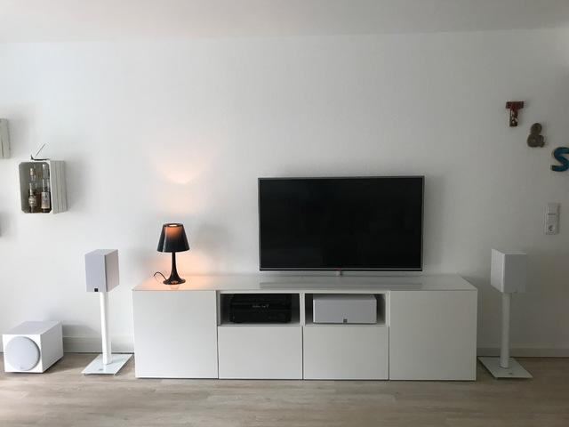 Aktuelles Dali Yamaha Ikea Besta Setup