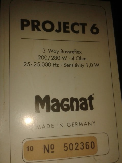 Magnat Project 6