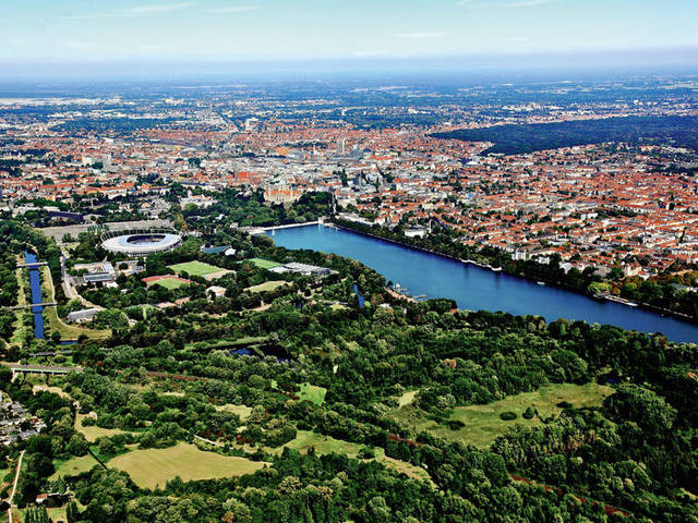 Luftbild Hannover Niedersachsen  Klar Image Full