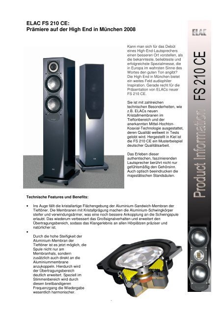 Elac FS 210 CE