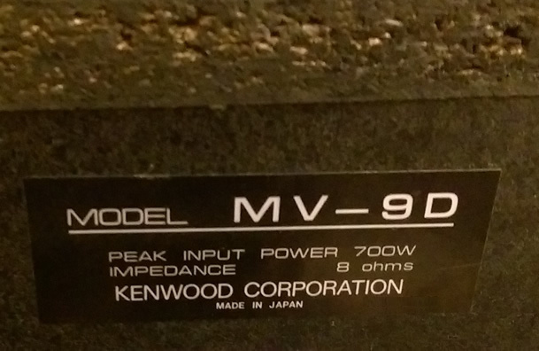 Kenwood Mv