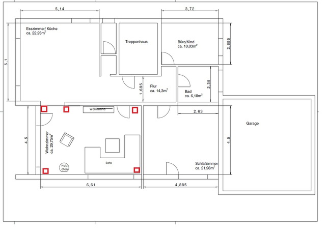 Grundriss Heimkino