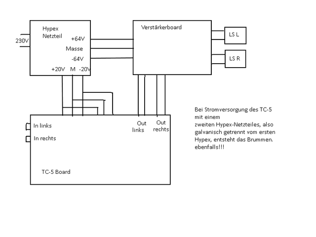 Schaltplan Verstärker-Netzteil-TC-5