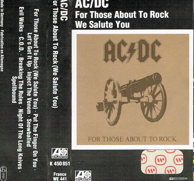 ACDC For Those About To Rock We Salute You (MC Cover)