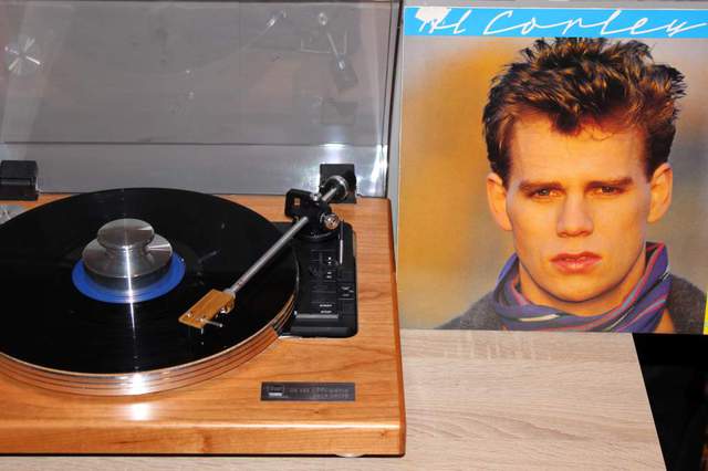 Al Corley - Square rooms (LP Cover auf Dual)