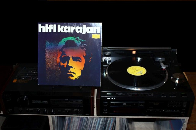 Herbert von Karajan - Hifi Karajan (LP-Cover)