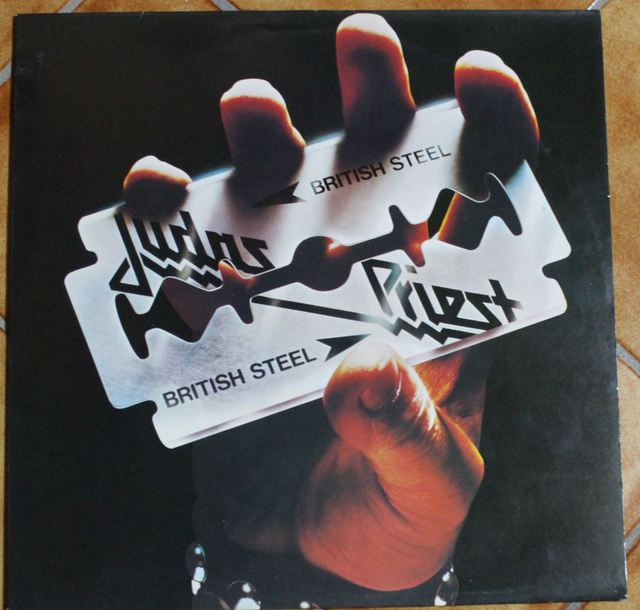 Judas Priest - British Steel (LP Cover)