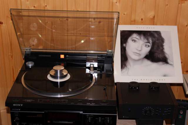 Kate Bush - The whole story (LP-Cover SonyPSX555ESOM40)