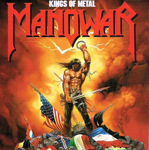 Manowar - Kings of Metal (CD-Cover)