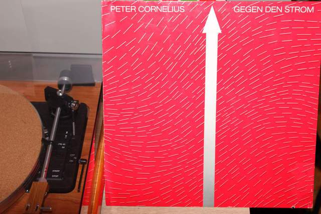 Peter Cornelius - Gegen den Strom (LP-Cover)