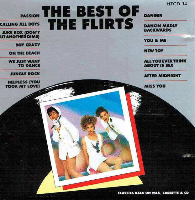 The Flirts - The Best Of The Flirts (CD-Cover)