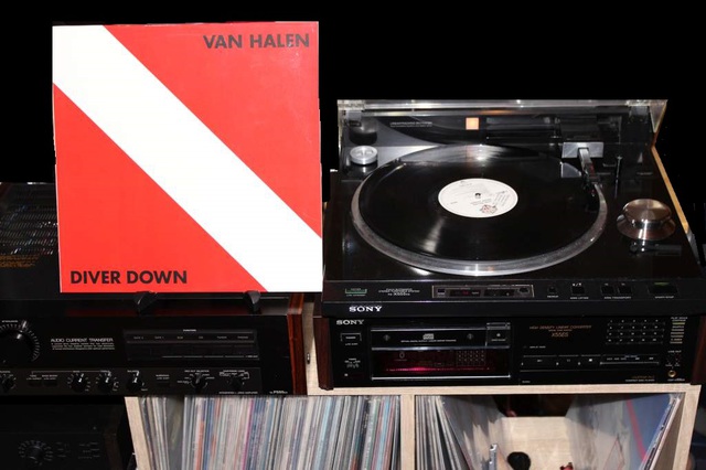 Van Halen - Diver down (LP-Cover)