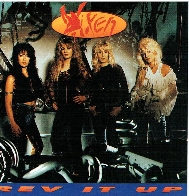 Vixen - Rev it up (CD-Cover)