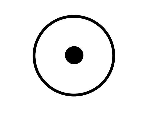 T82686c Punkt Und Kreis