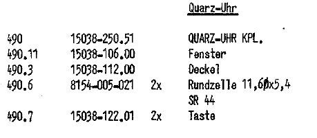 Grundig Knopfzelle Uhr